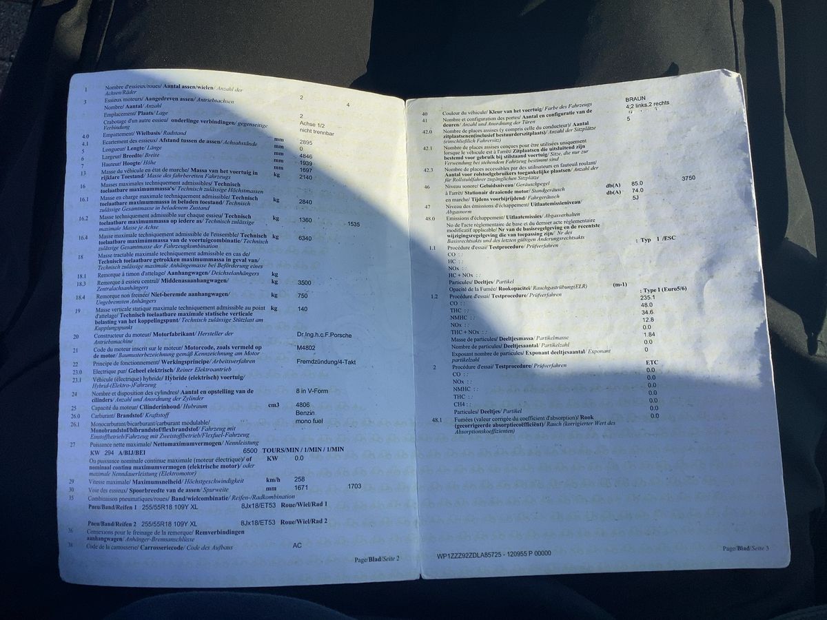 Porsche Cayenne d'occasion