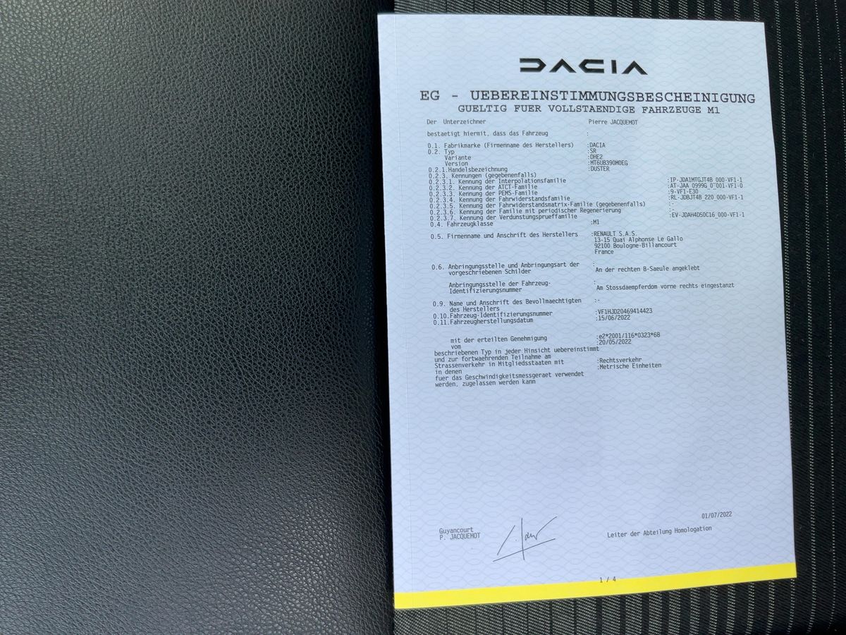 Dacia Duster d'occasion