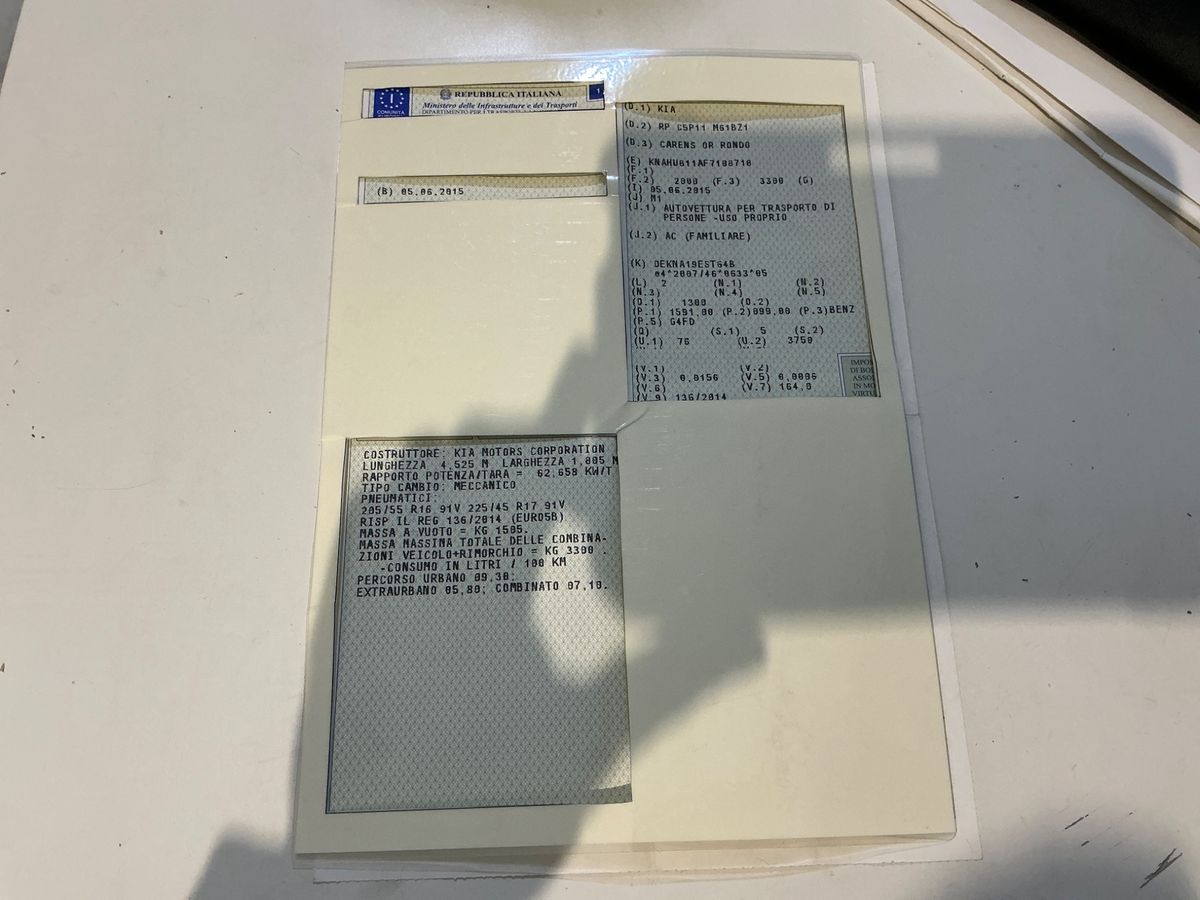 Kia Carens d'occasion