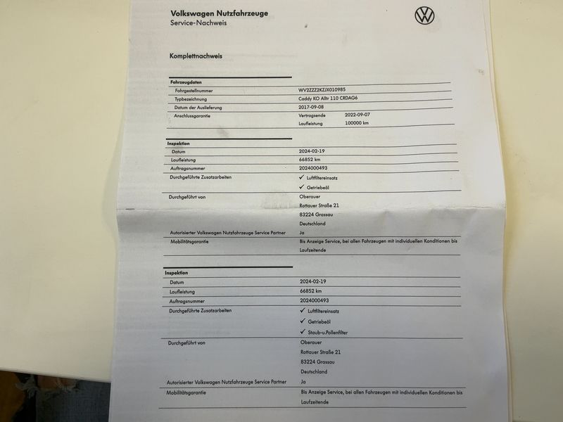 Volkswagen Caddy