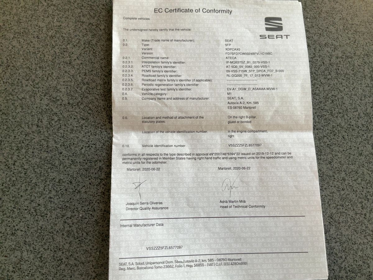 Seat Ateca d'occasion