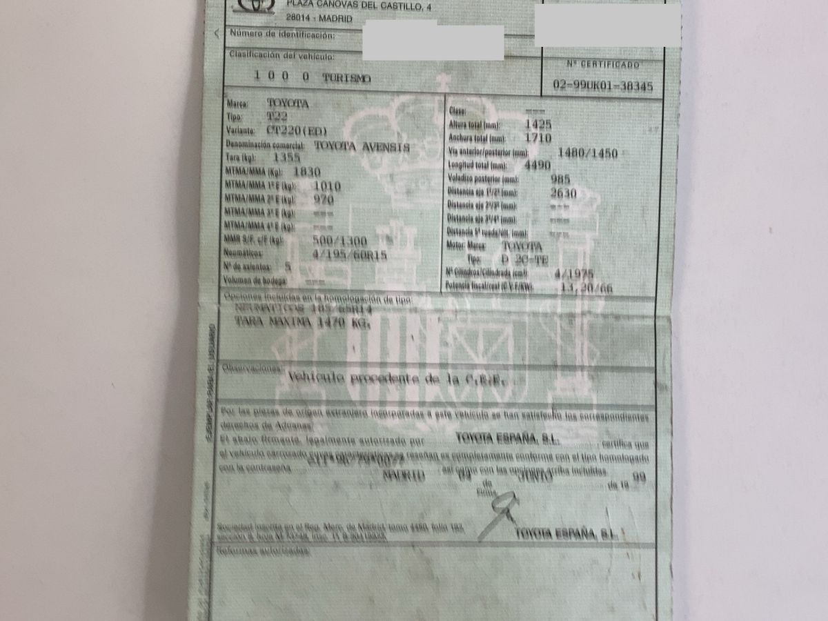 Toyota Avensis d'occasion