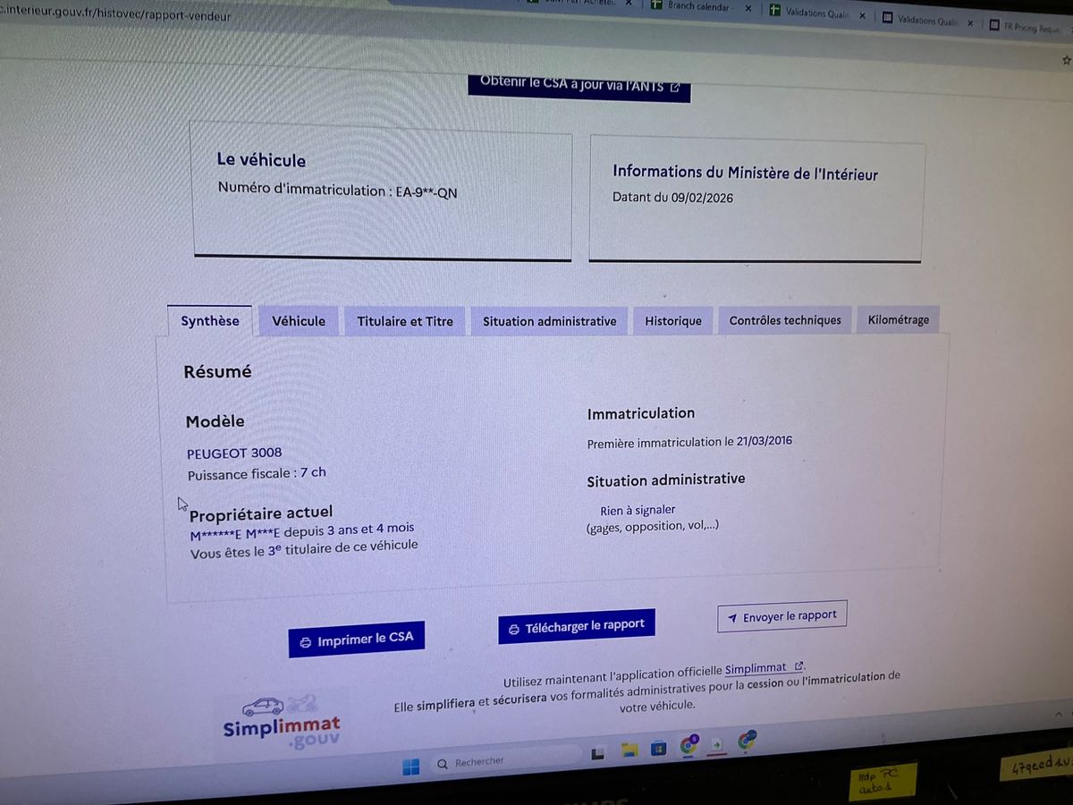 Peugeot 3008 d'occasion