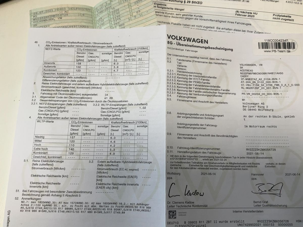 Volkswagen Caddy 2.0 TDI