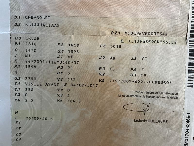 Chevrolet Cruze 1.6 LT — zdjęcie 5