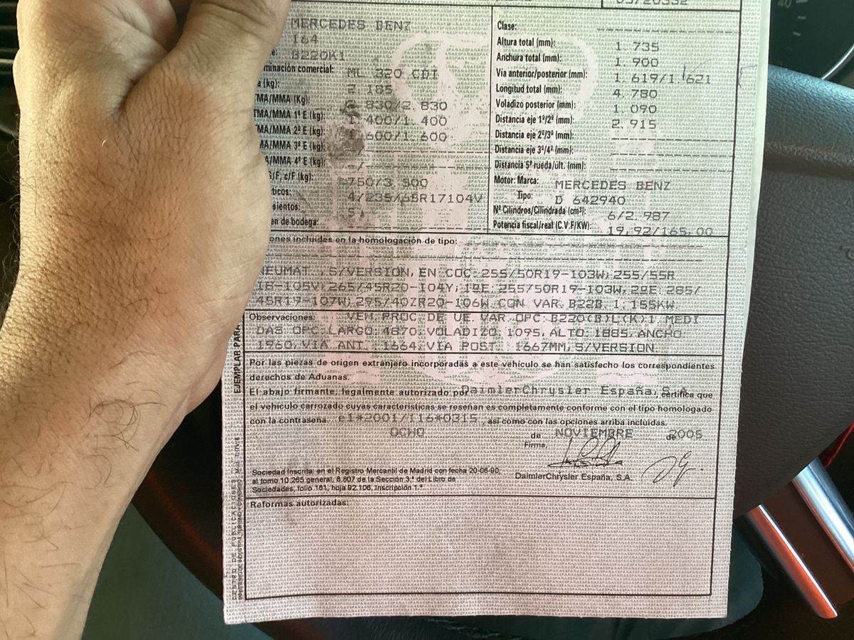 Mercedes-Benz M-Klasse ML 320 CDI