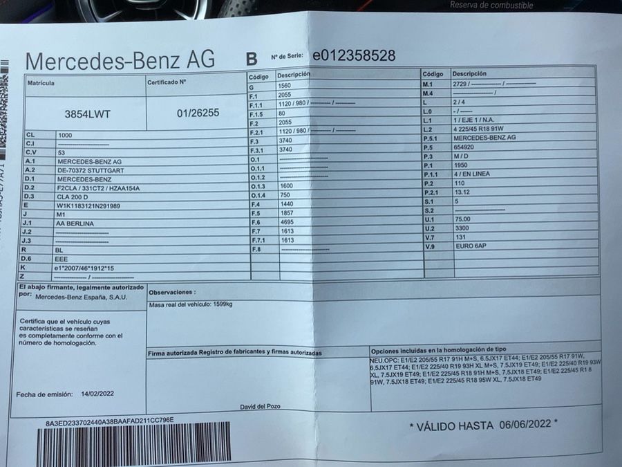 Mercedes-Benz CLA-Klasse d'occasion