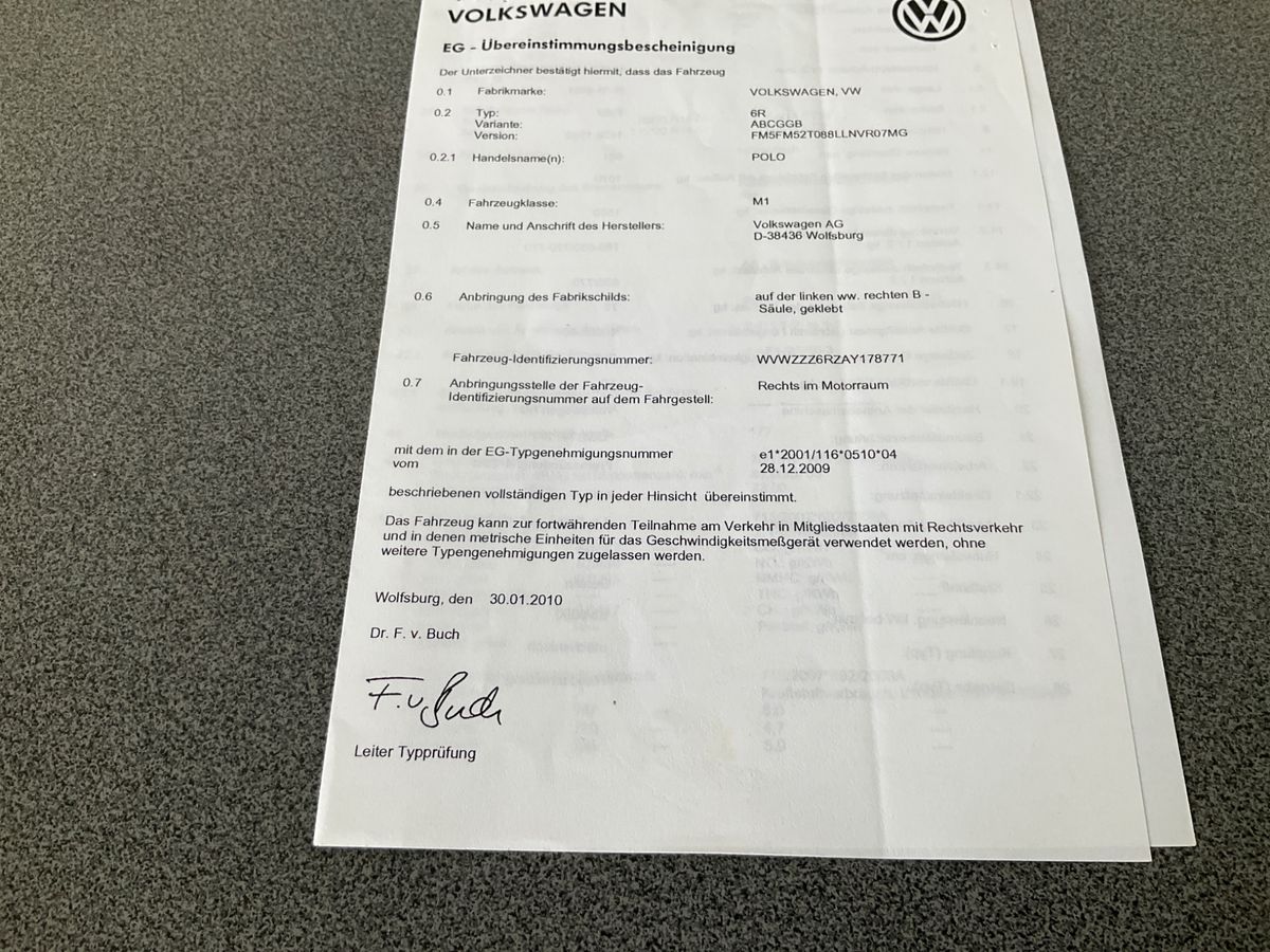 Volkswagen Polo 1.4 FSI Highline