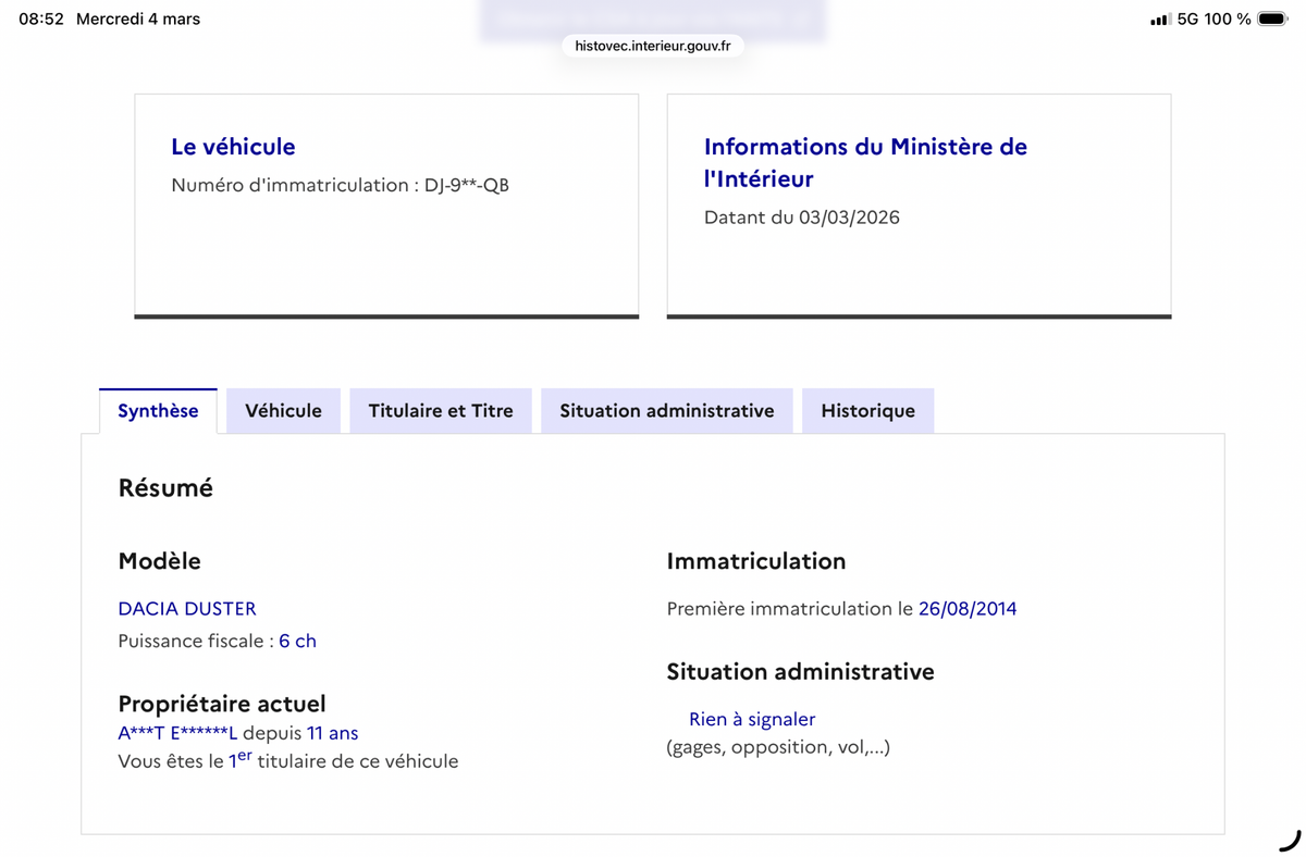 Dacia Duster d'occasion