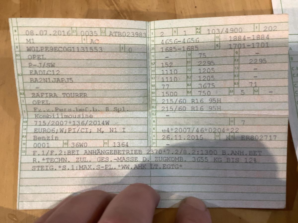 Opel Zafira d'occasion