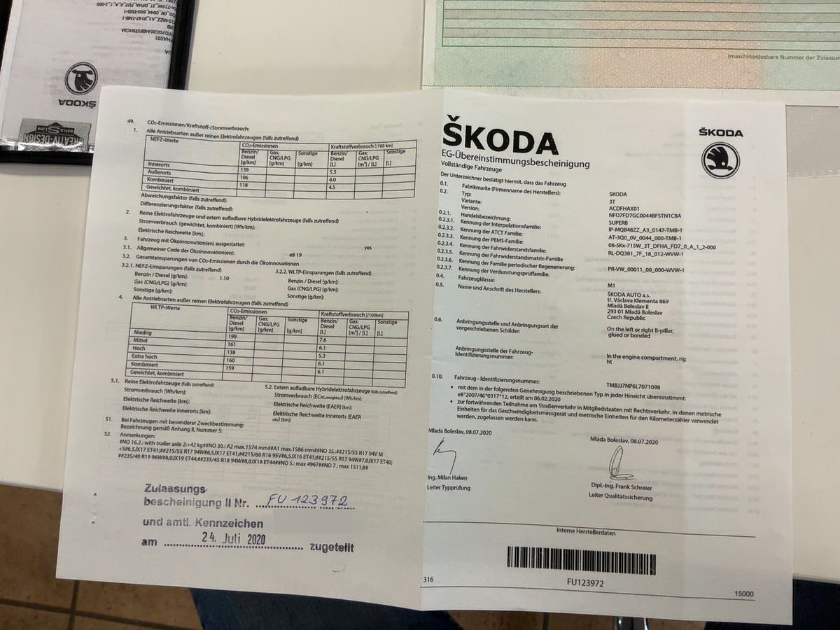 Skoda Superb d'occasion