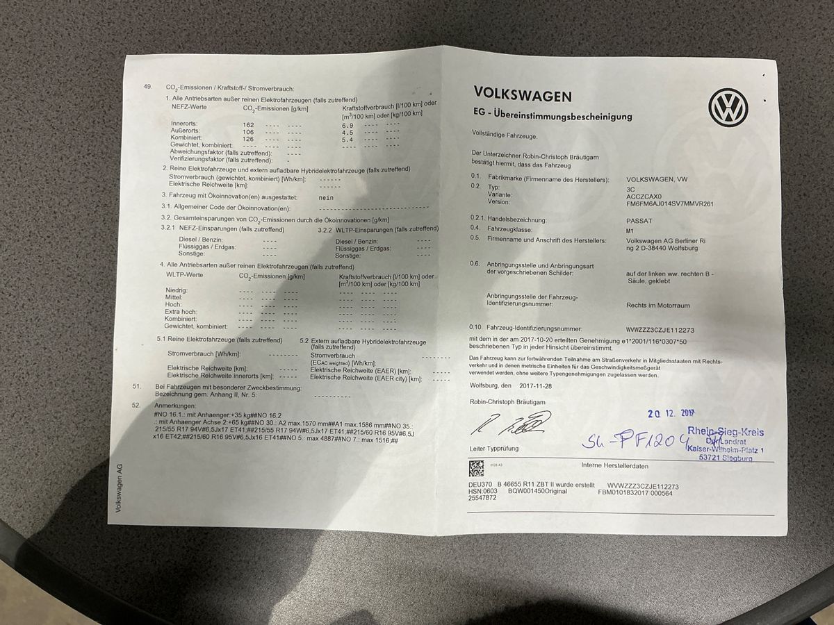 Volkswagen Passat d'occasion