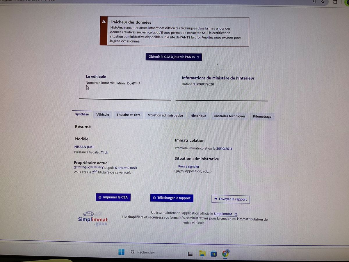 Nissan Juke d'occasion