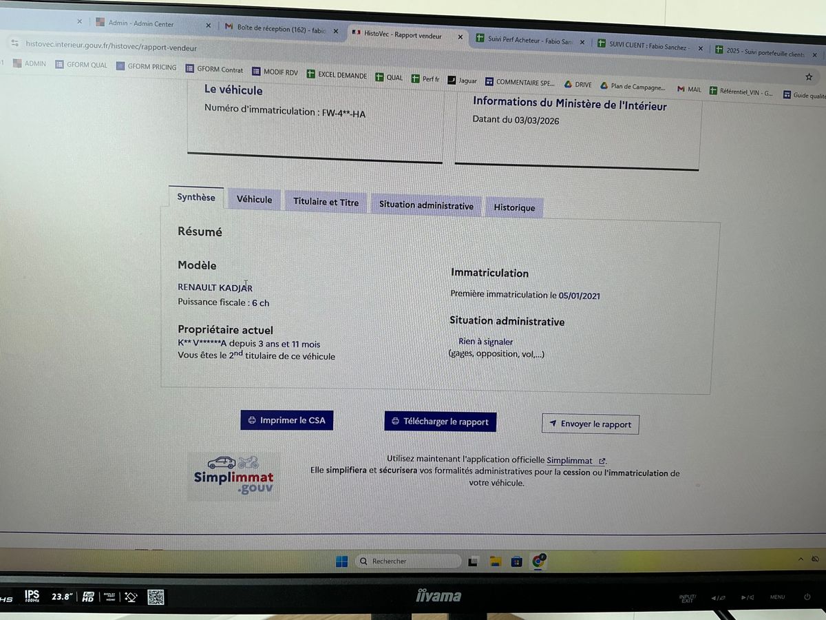 Renault Kadjar d'occasion