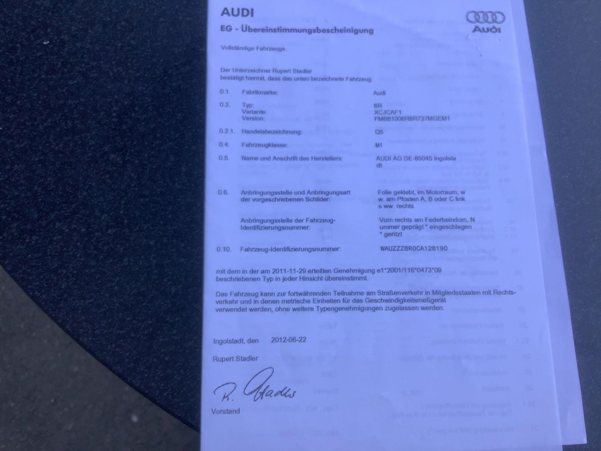 Audi Q5 d'occasion