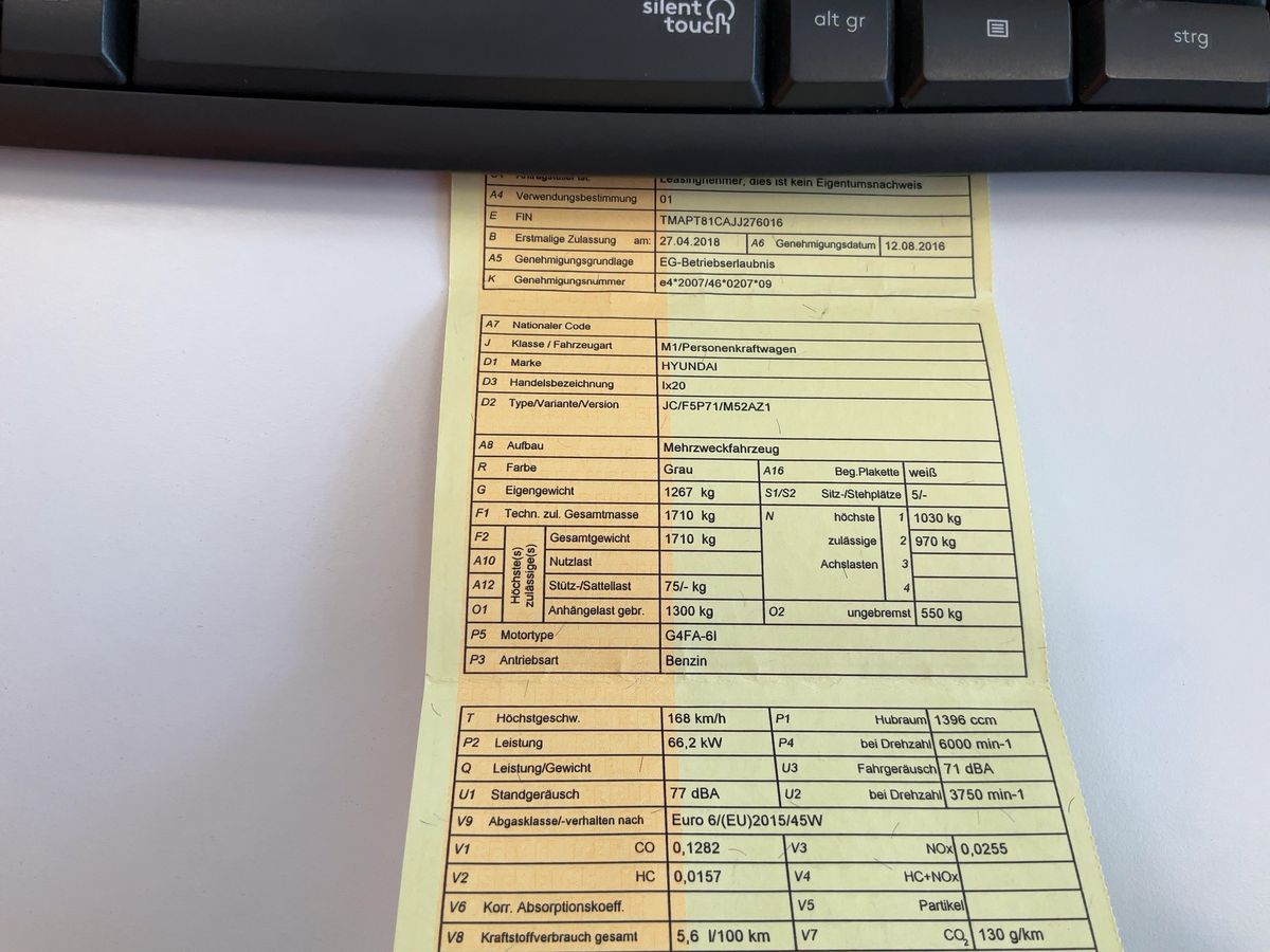 Hyundai ix20 2018 — photo 22