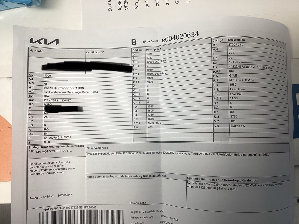 Kia Niro d'occasion