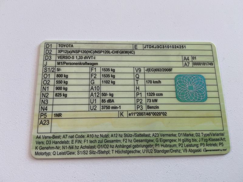 Toyota Verso-S 1.33 Dual VVT-i Lounge — zdjęcie 15