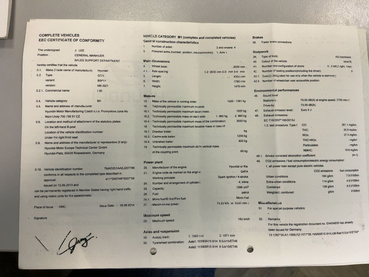 Hyundai i30 d'occasion