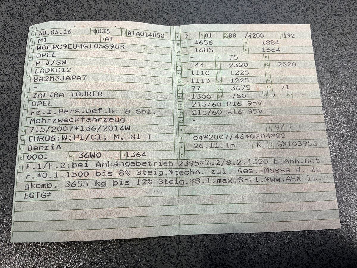 Opel Zafira d'occasion