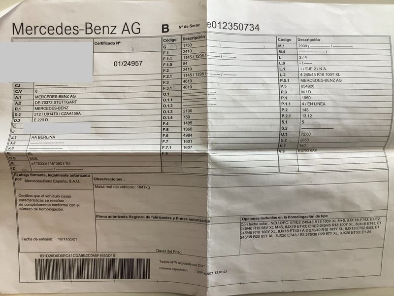 Mercedes-Benz E-Klasse E 220 d AMG Line — zdjęcie 16