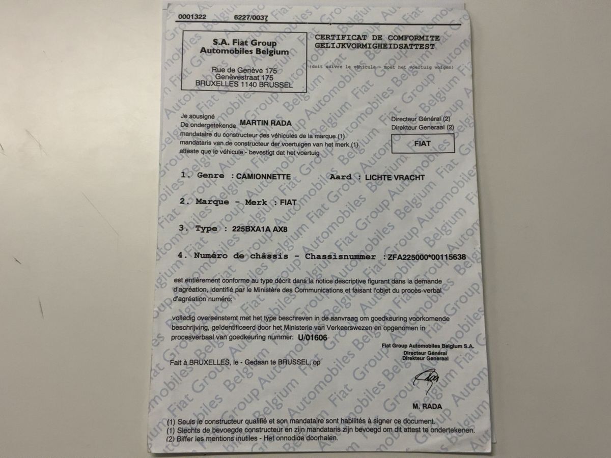 Fiat Fiorino d'occasion