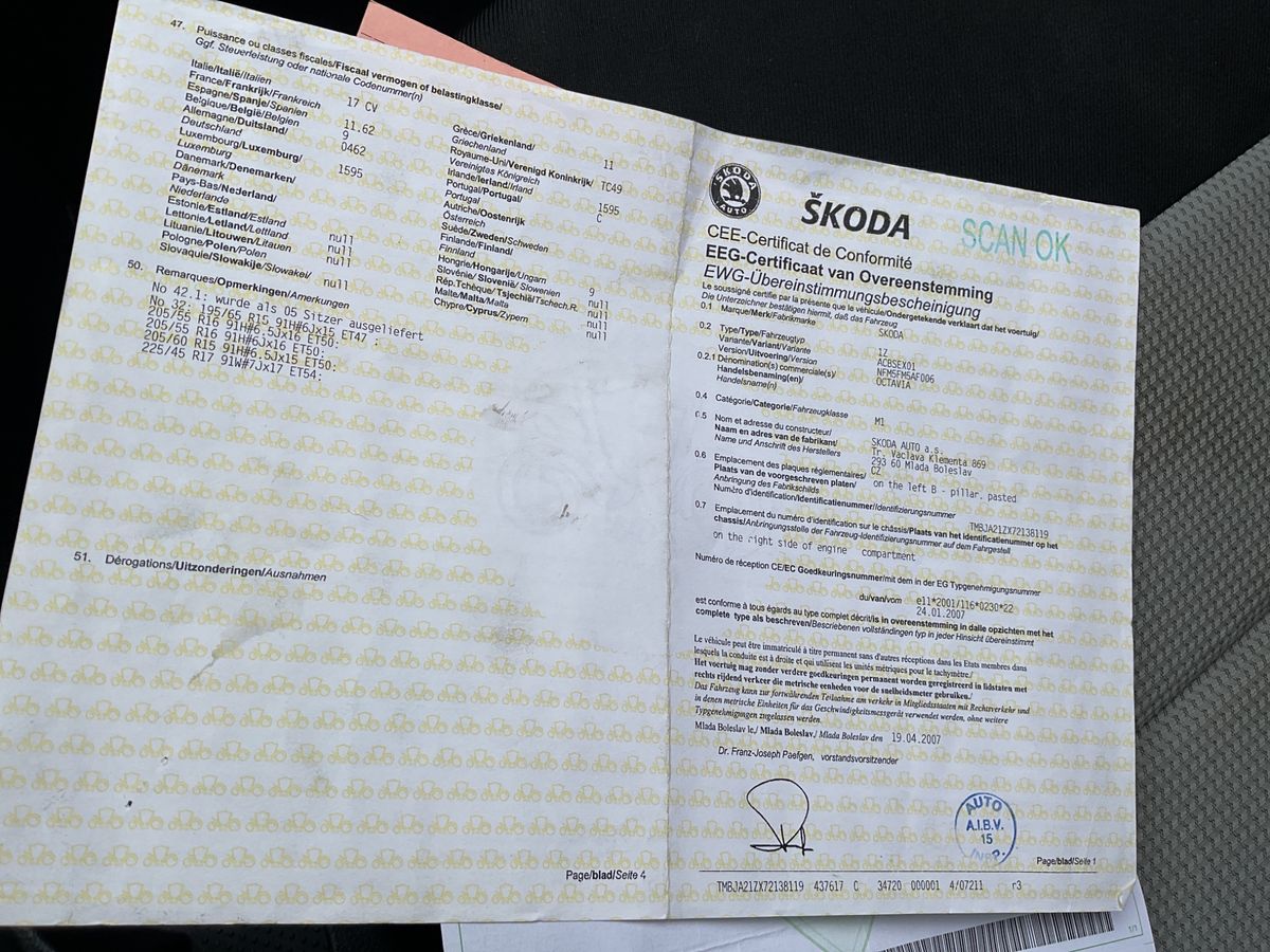 Skoda Octavia d'occasion