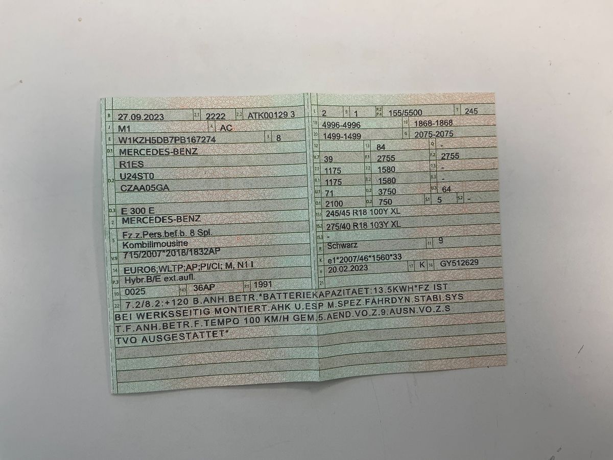 Mercedes-Benz E-Klasse d'occasion