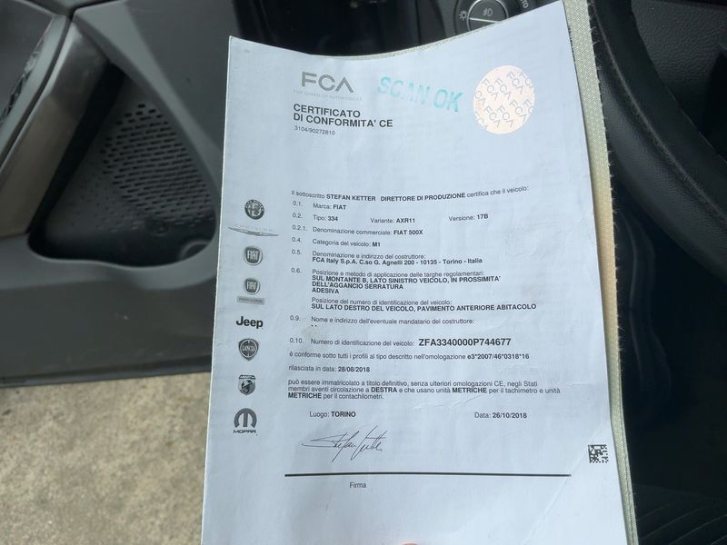 Fiat 500X 1.3 Turbo S-Design — zdjęcie 16
