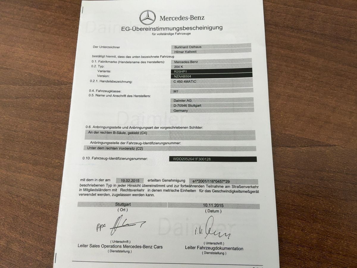 Mercedes-Benz C-Klasse d'occasion