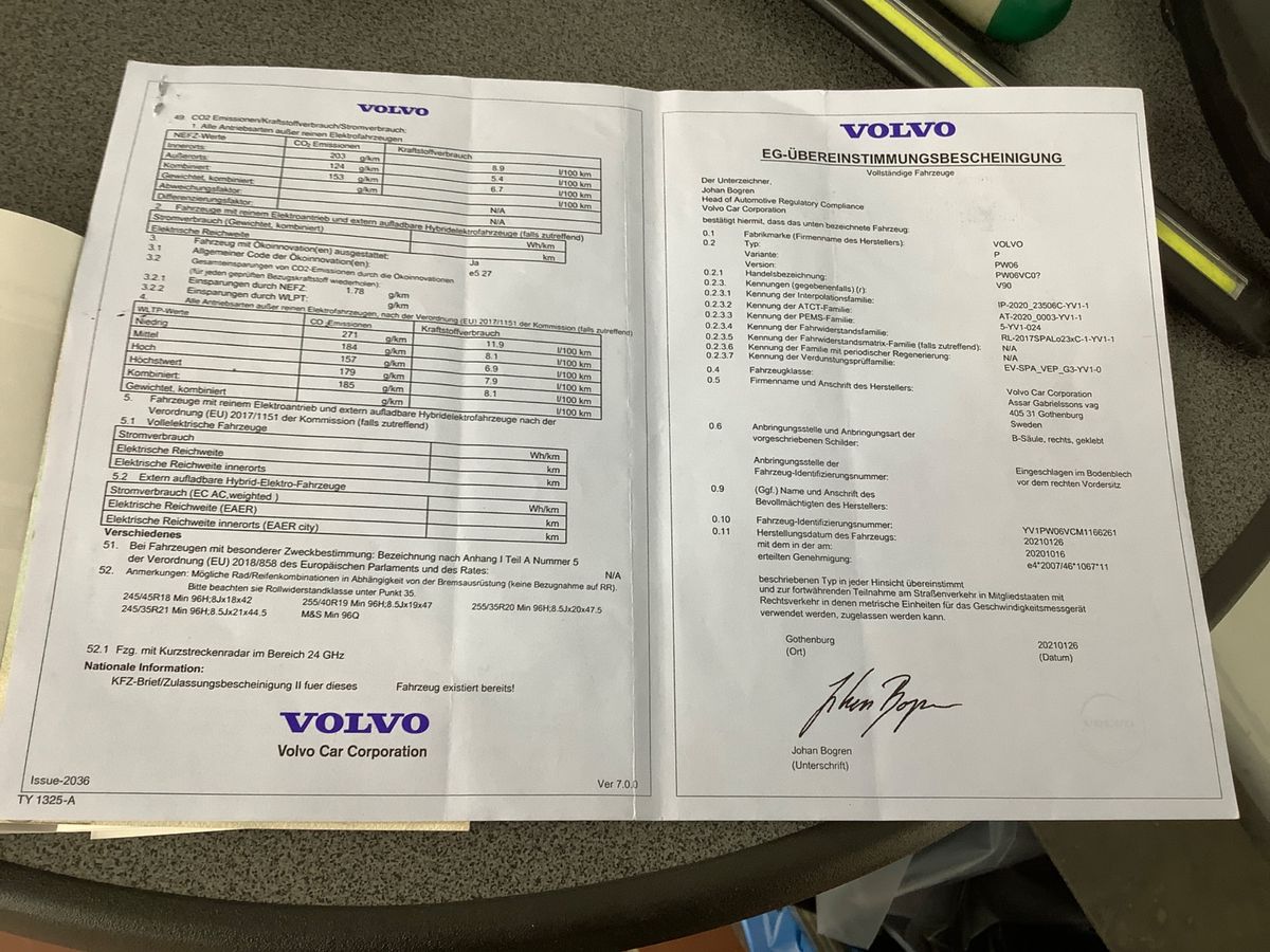 Volvo V90 d'occasion