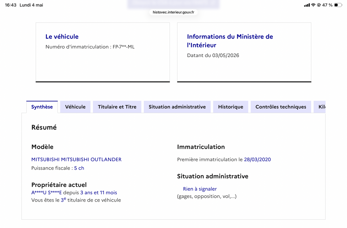 Mitsubishi Outlander d'occasion