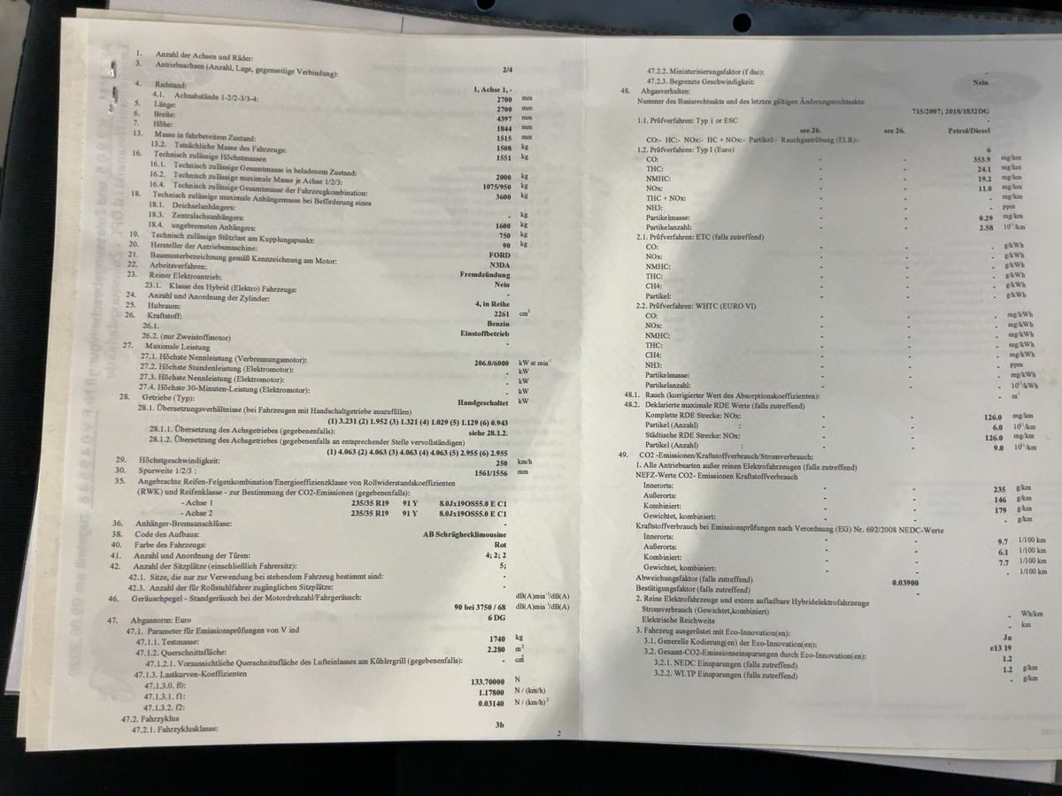 Ford Focus 2.3 EcoBoost ST