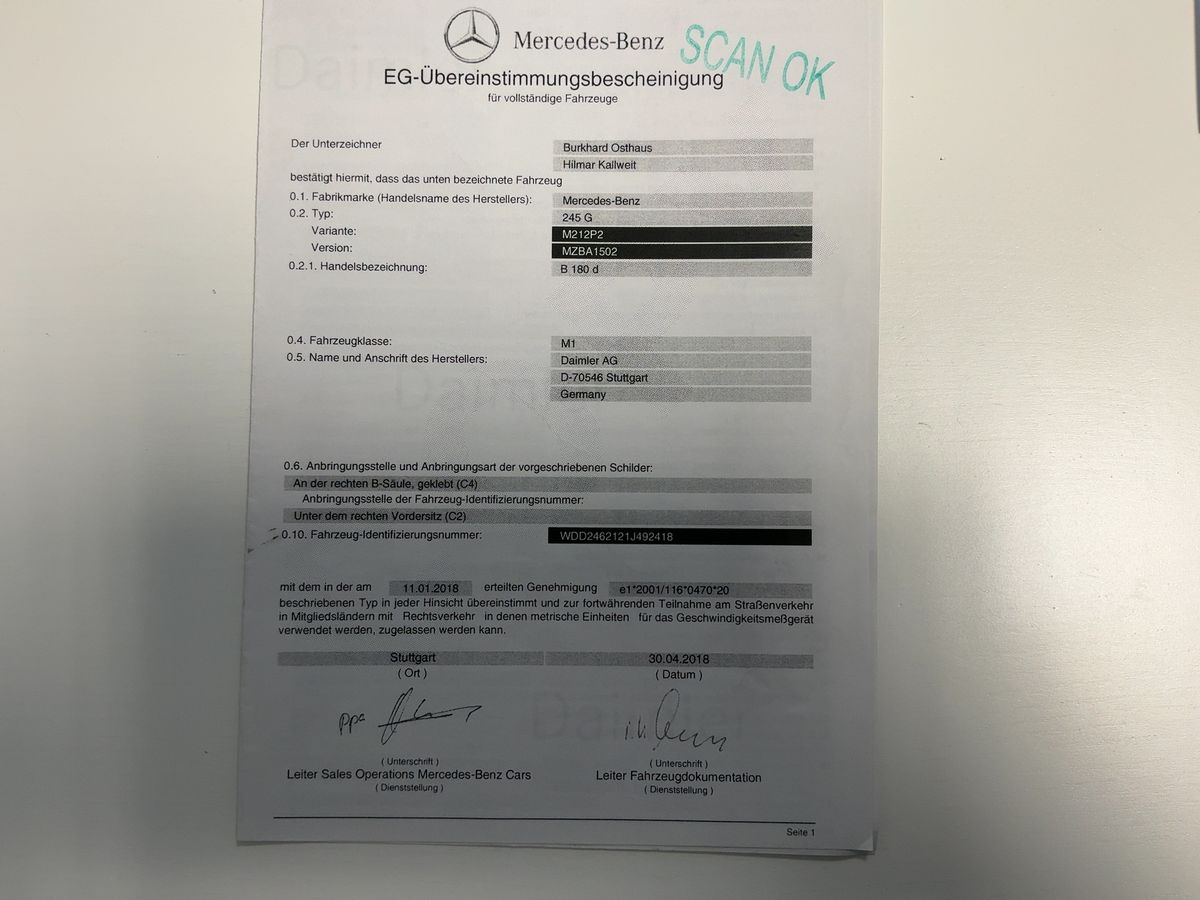 Mercedes-Benz B-Klasse d'occasion