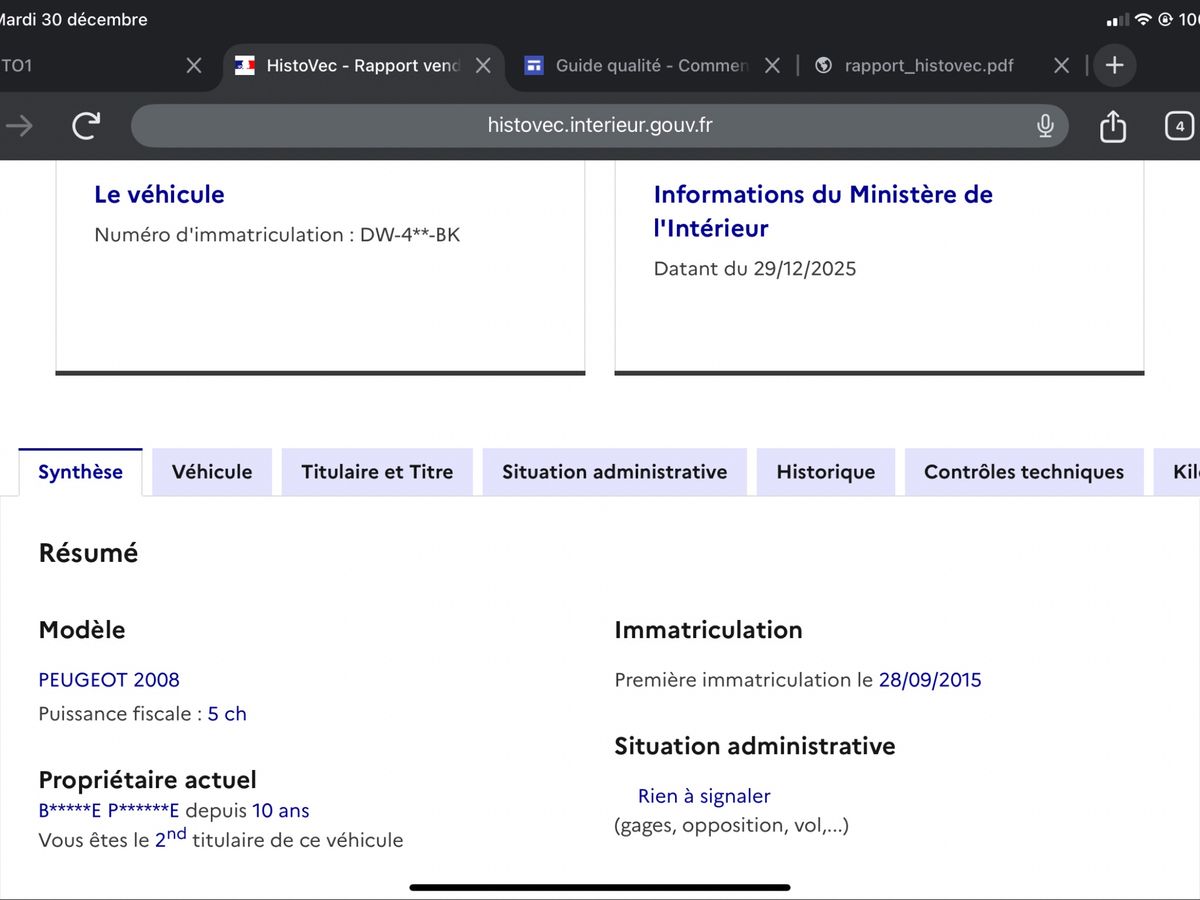 Peugeot 2008 d'occasion