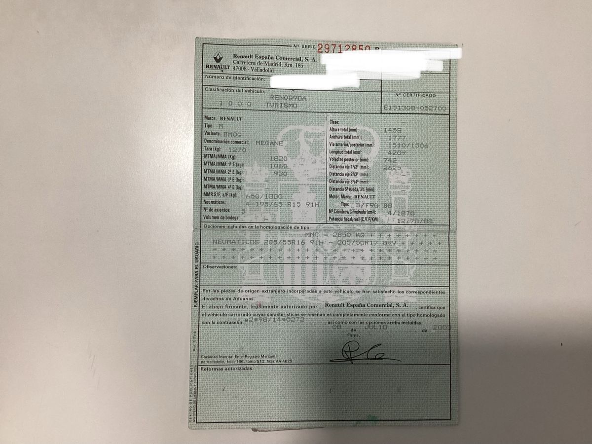 Renault Megane d'occasion