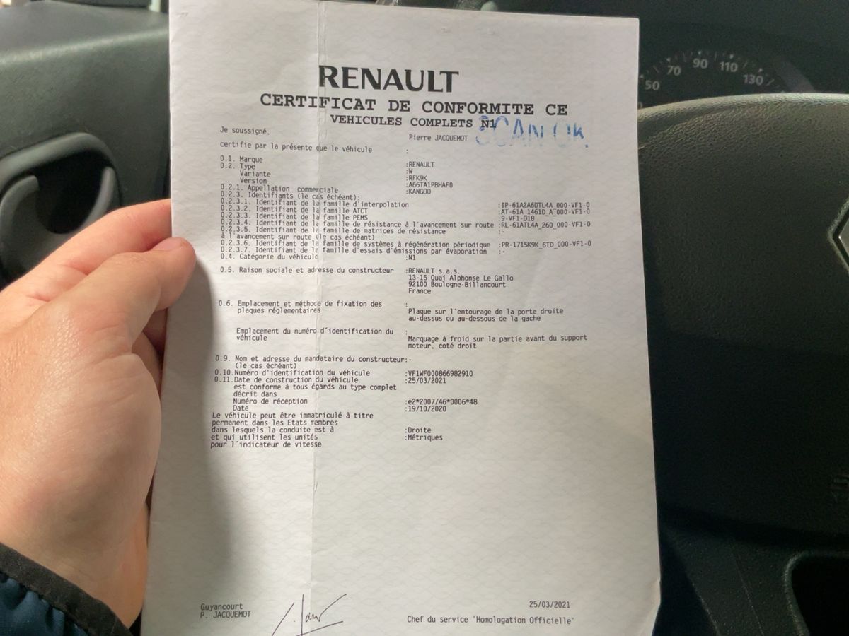 Renault Kangoo d'occasion