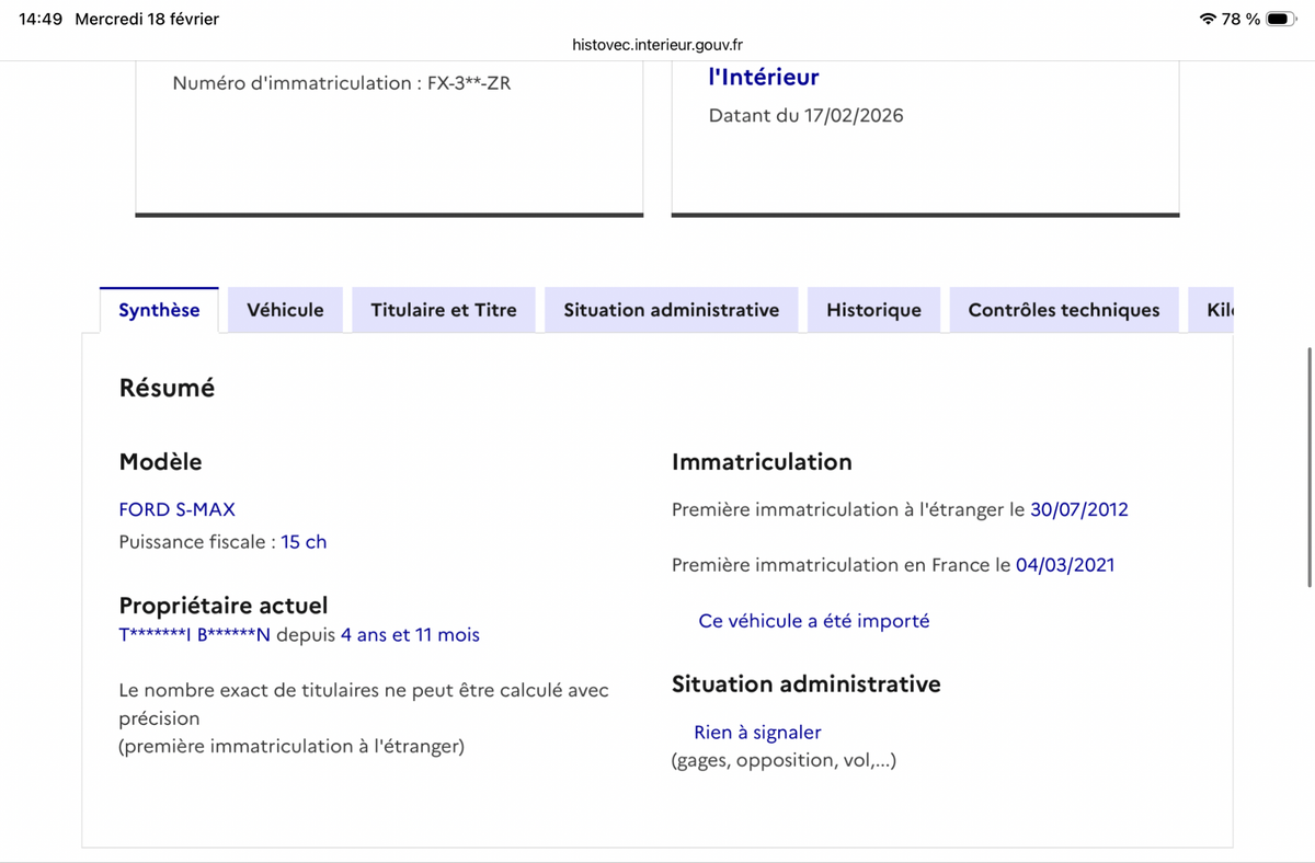 Ford S-Max d'occasion
