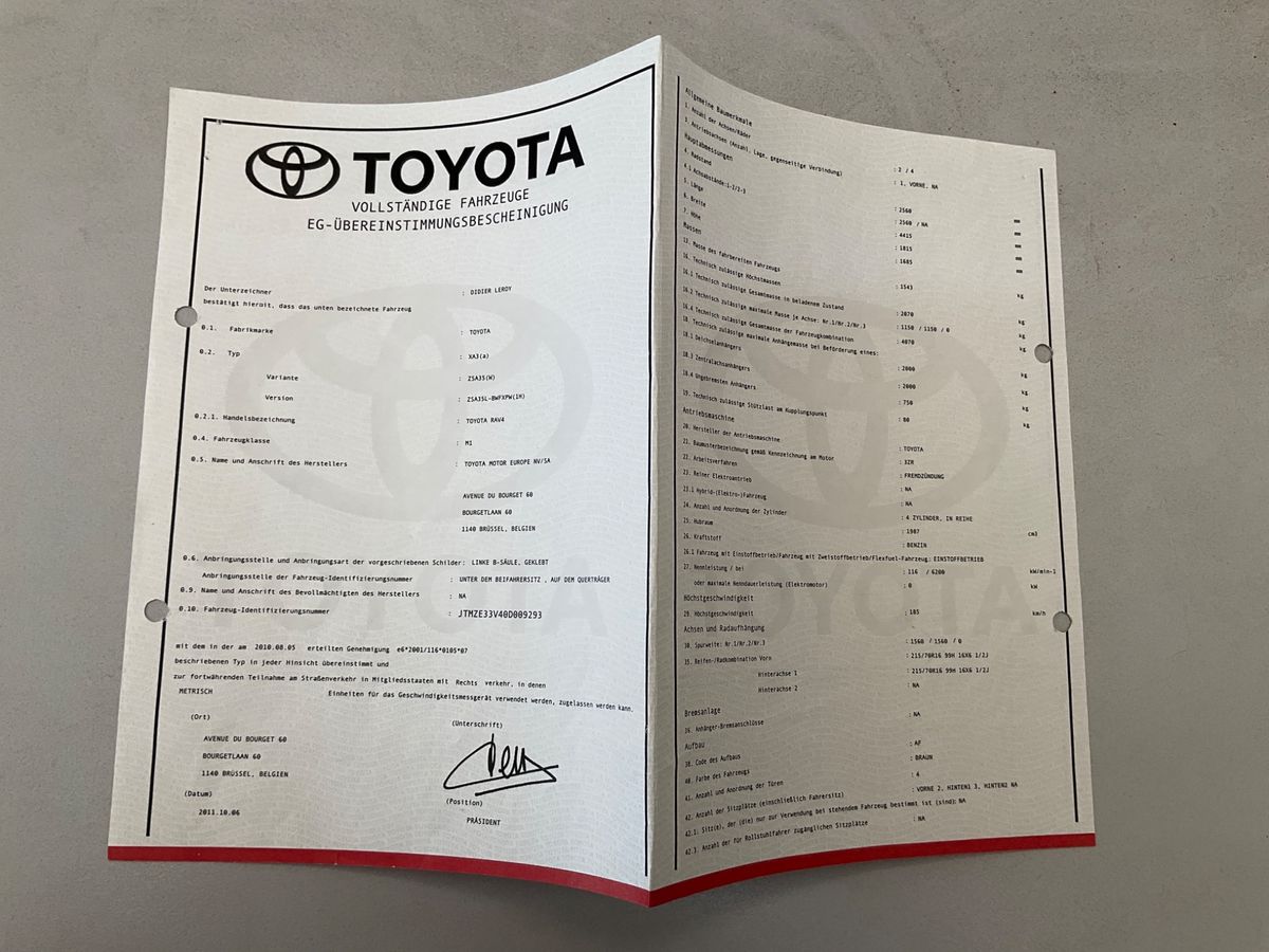 Toyota RAV d'occasion