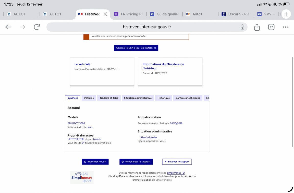 Peugeot 3008 d'occasion