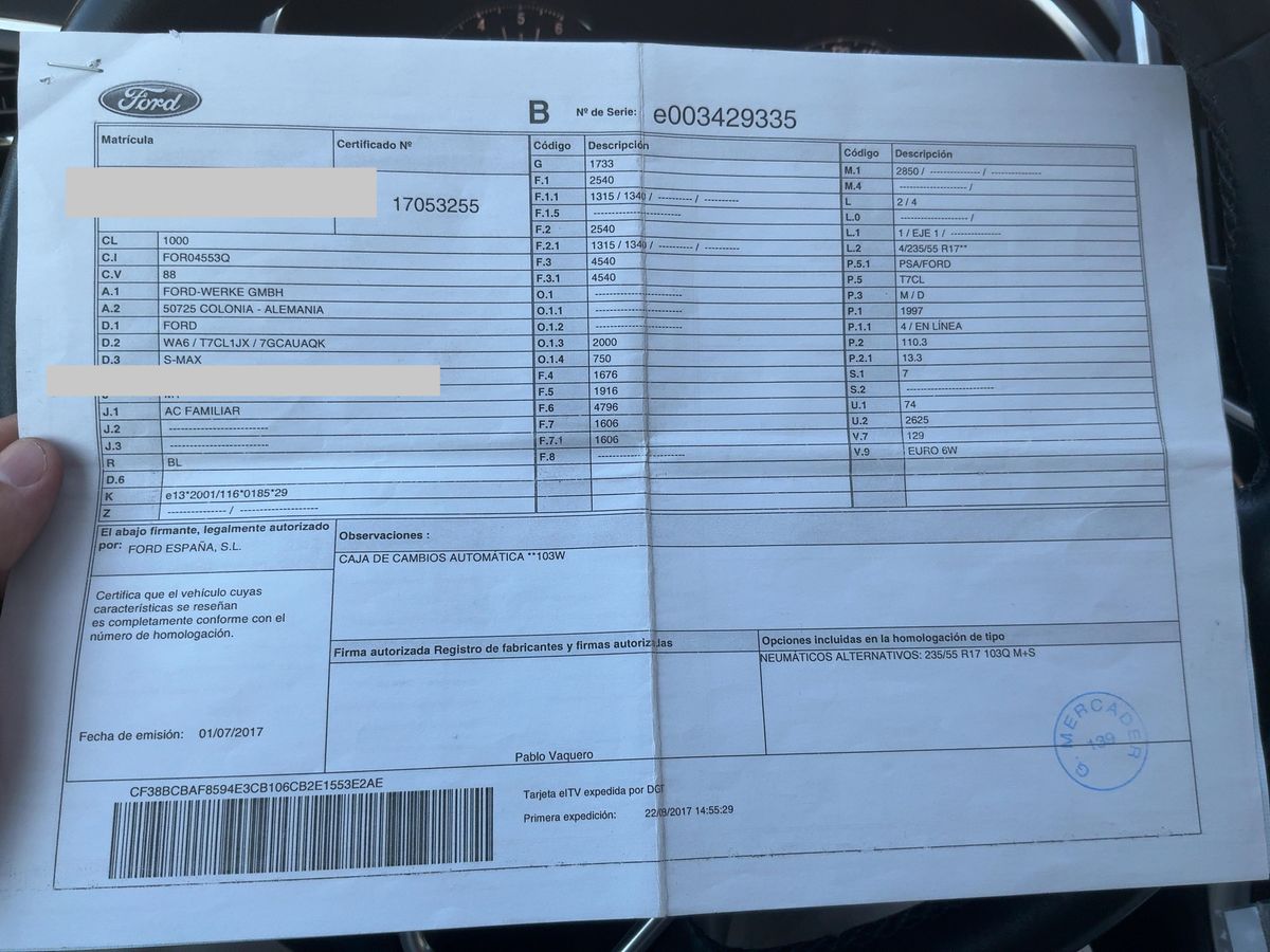 Ford S-Max d'occasion