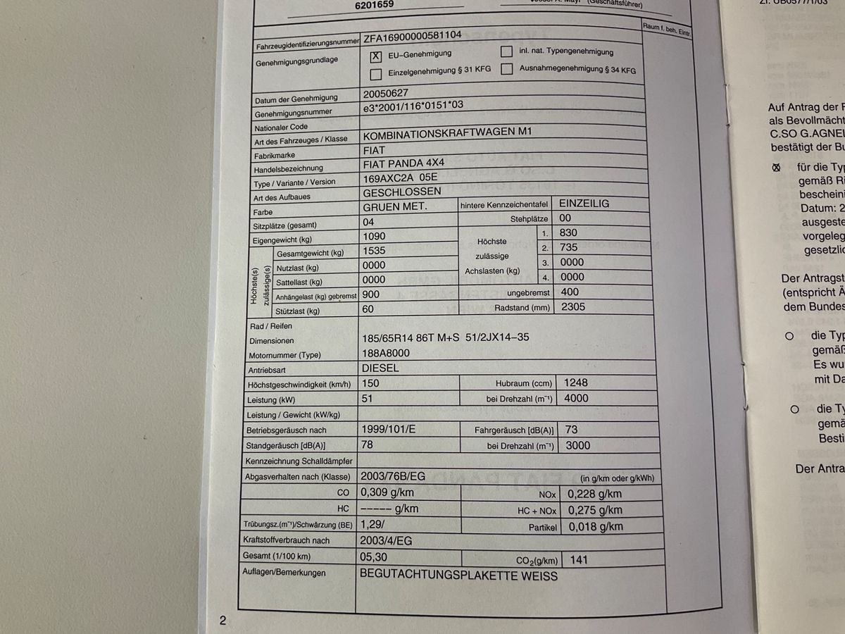 Fiat Panda 1.3 JTD 4x4