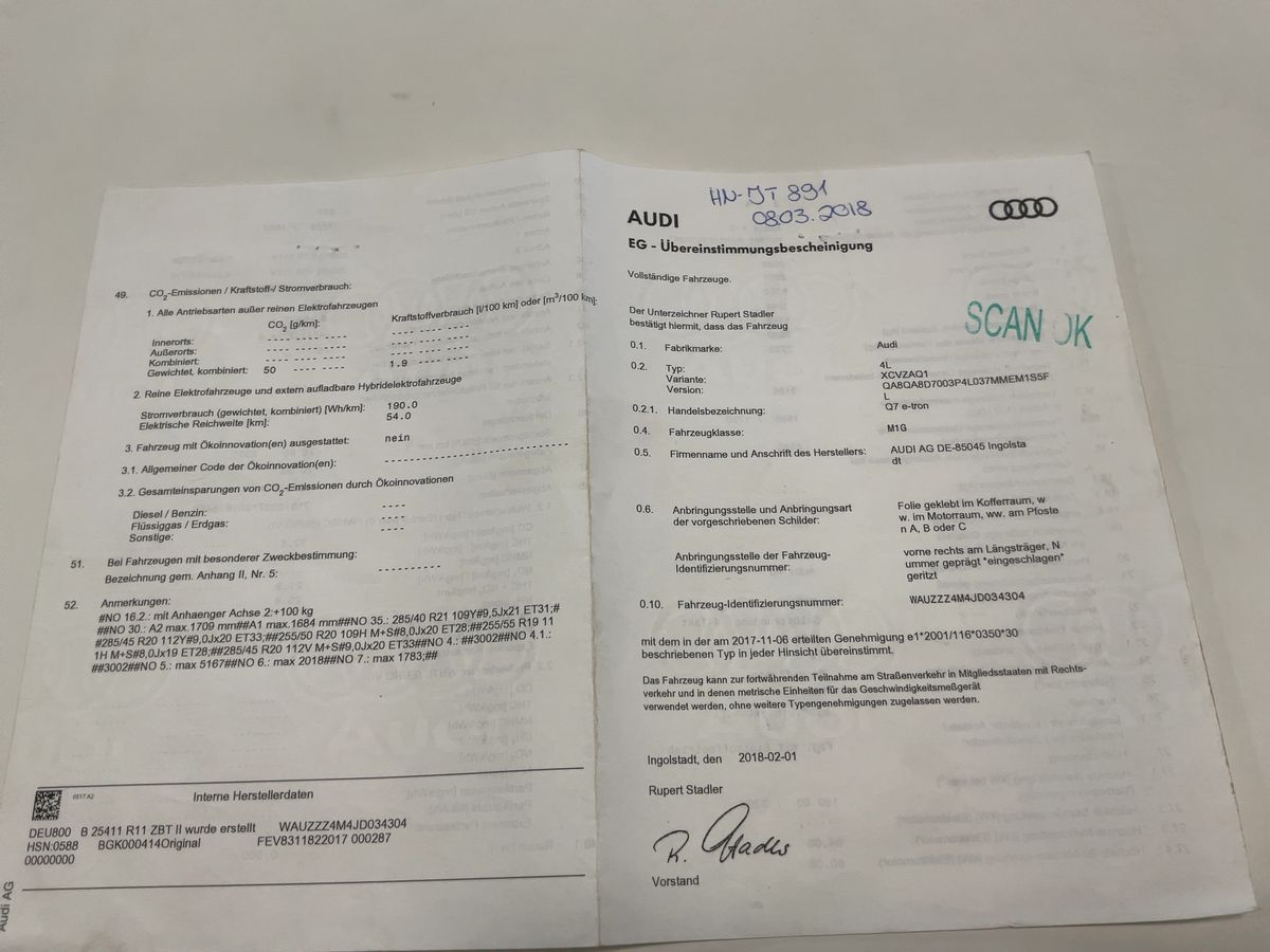 Audi Q7 d'occasion