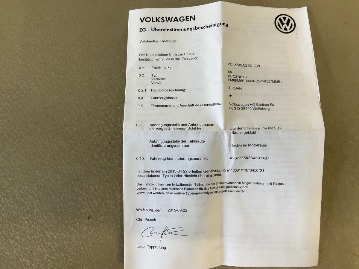 Volkswagen Tiguan d'occasion