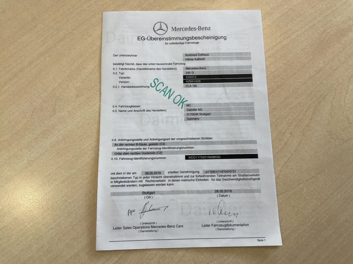 Mercedes-Benz CLA-Klasse d'occasion