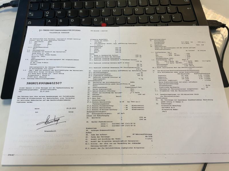 Honda HR-V 1.5 i-VTEC Executive — zdjęcie 16