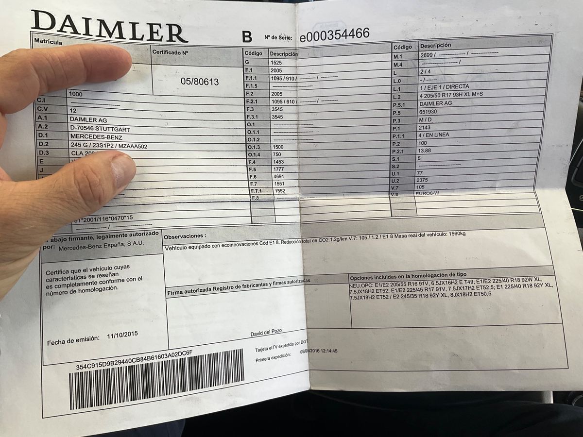 Mercedes-Benz CLA-Klasse d'occasion