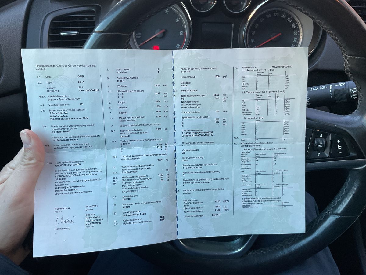 Opel Insignia d'occasion