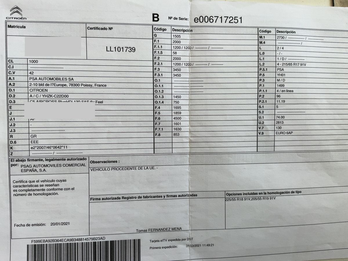 Citroen C5 d'occasion