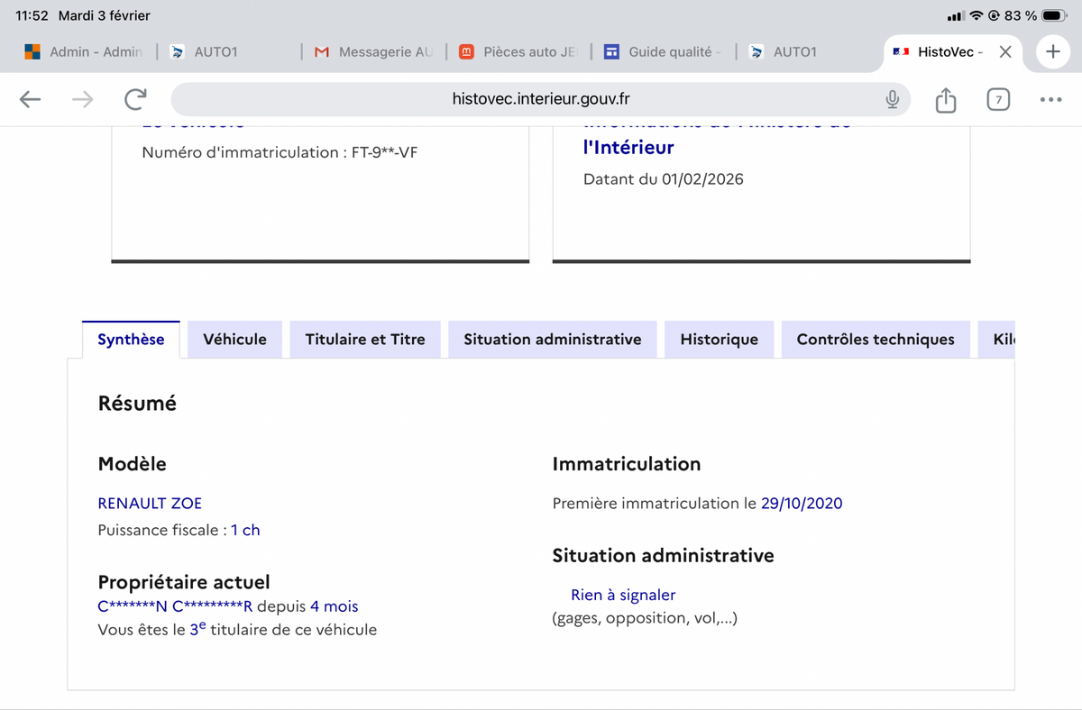 Renault Zoe d'occasion